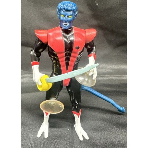 Vintage Marvel X-Men Nightcrawler Kurt Loose Figure Toy Biz - Picture 1 of 4